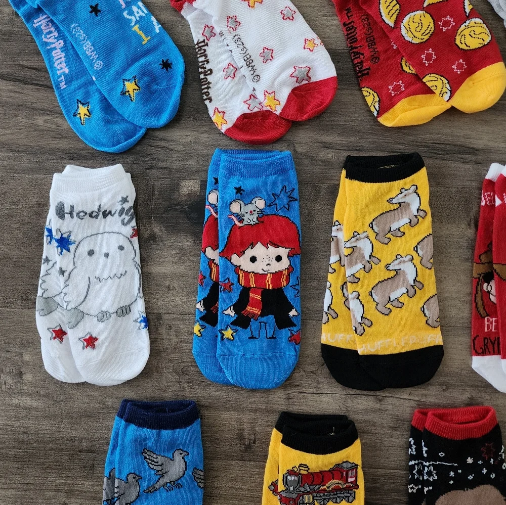 Harry Potter Women's Sock Lot of 11 Pairs NWOT